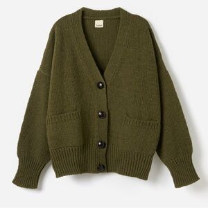 Babaa Cardigan no 17 in Alga